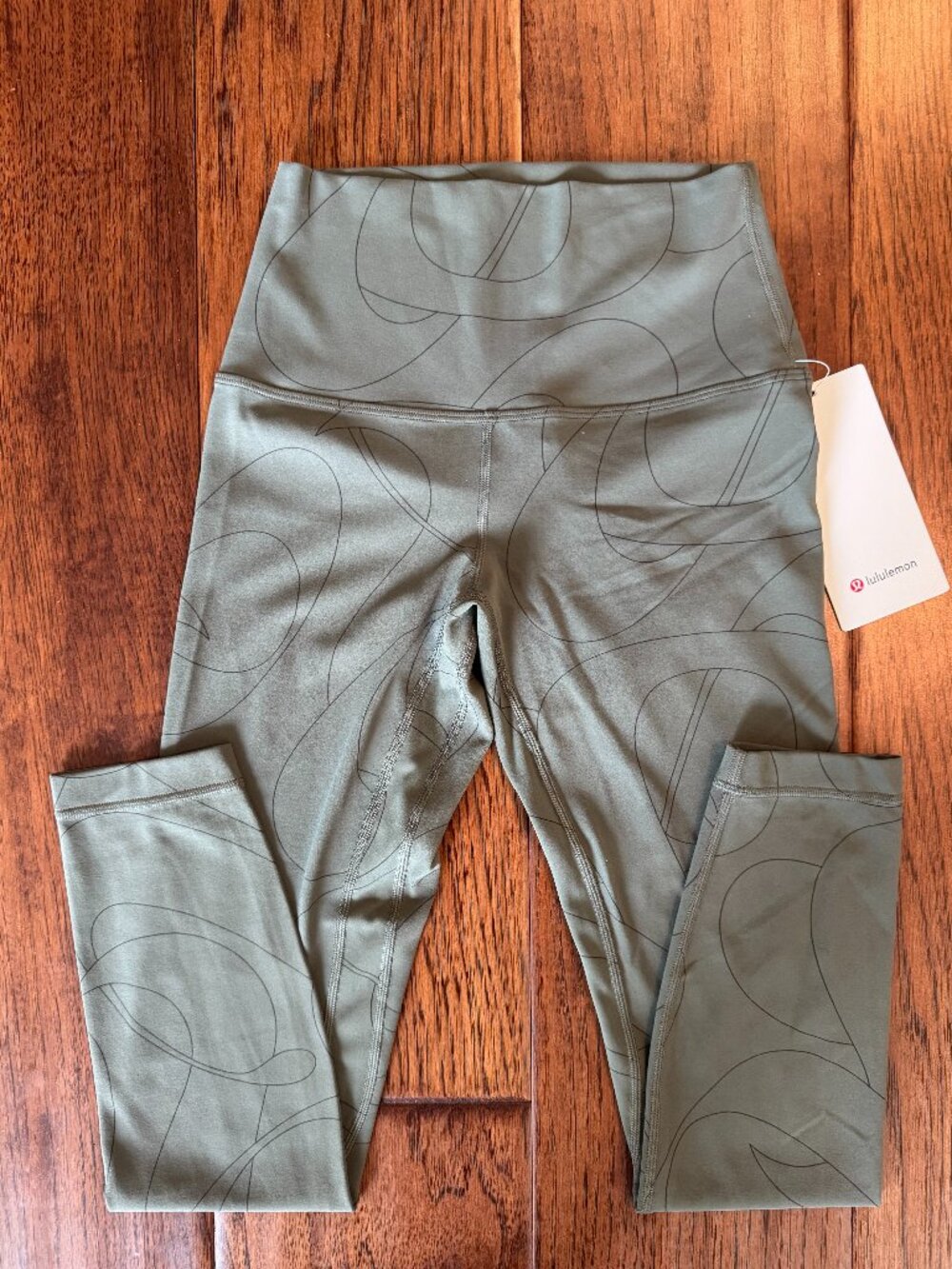 lululemon Align™ High-Rise Pant 25" ColourScripted Yogo Army Green/Dark Olive